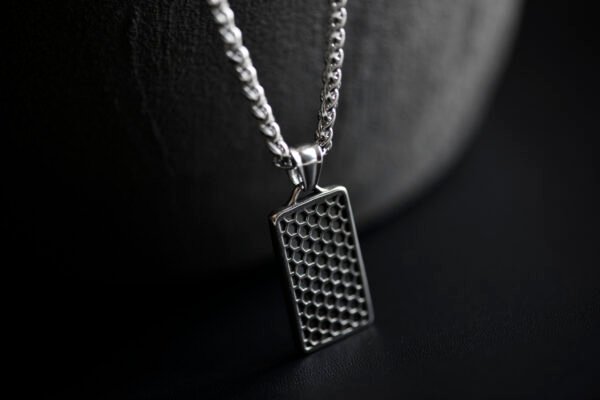 Collier Amulette Loup – Image 4